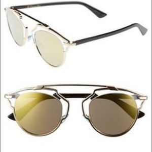 Christian Dior DiorSoReal Mirrored Sunglasses
